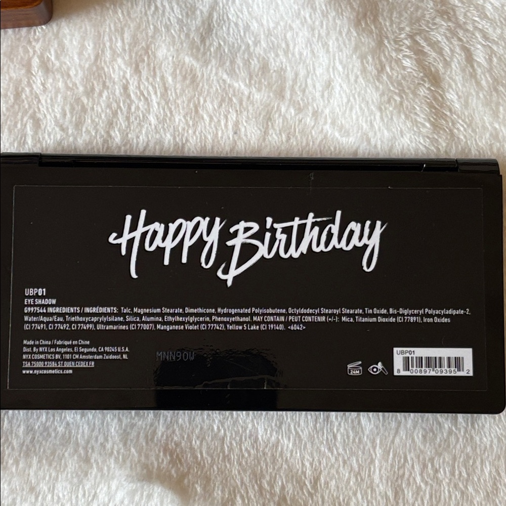 NEW NYX Happy Birthday Eye Shadow Palette Makeup 10 Color NEVER USED - Picture 2 of 6